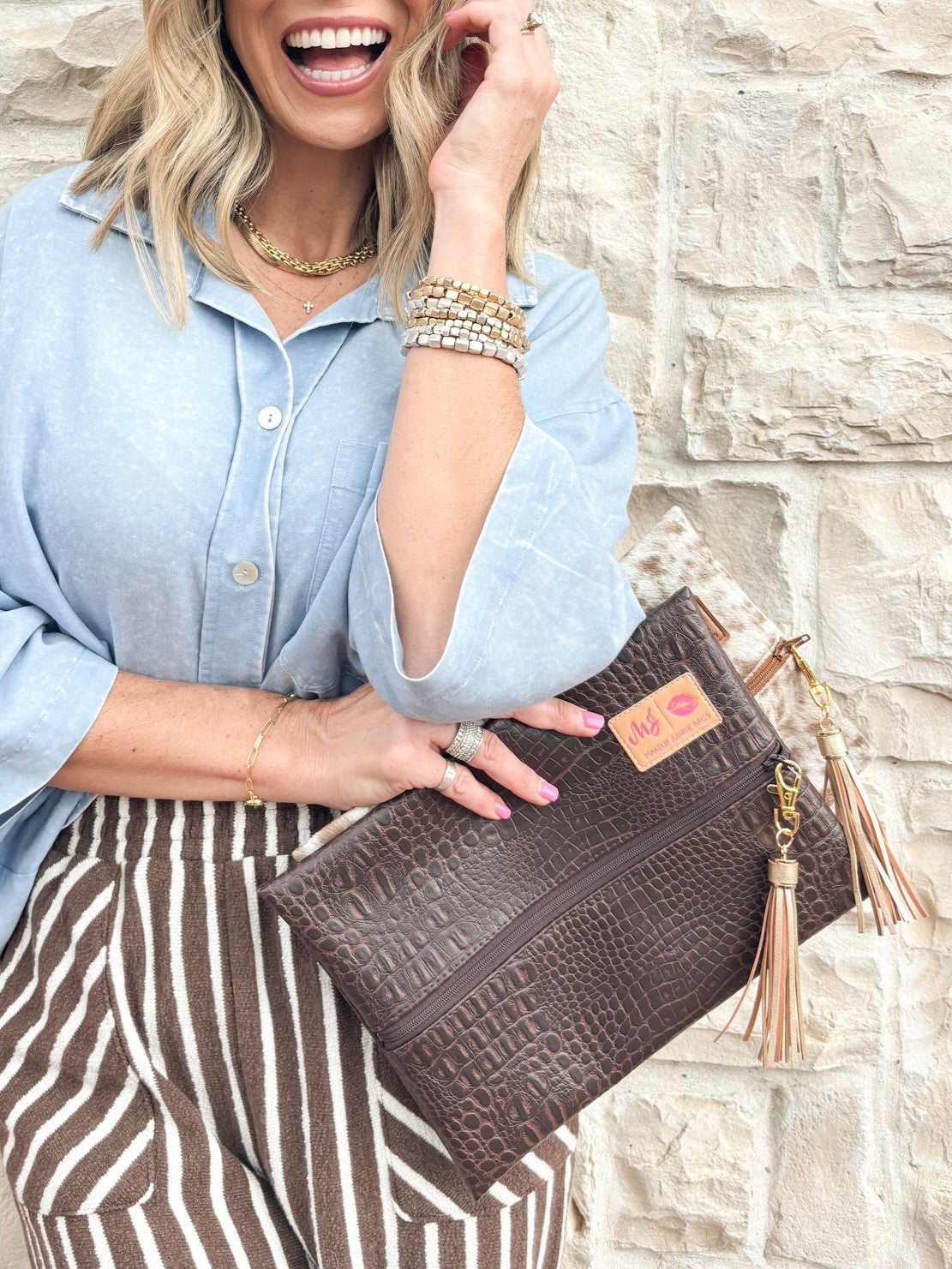 Makeup Junkie Bags Shade of Chocolate