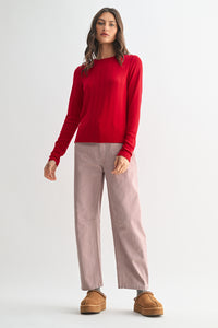 Teddy Bear Holiday Set Pointelle Top