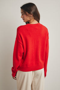Wishlist Cable Knit Bow Sweater
