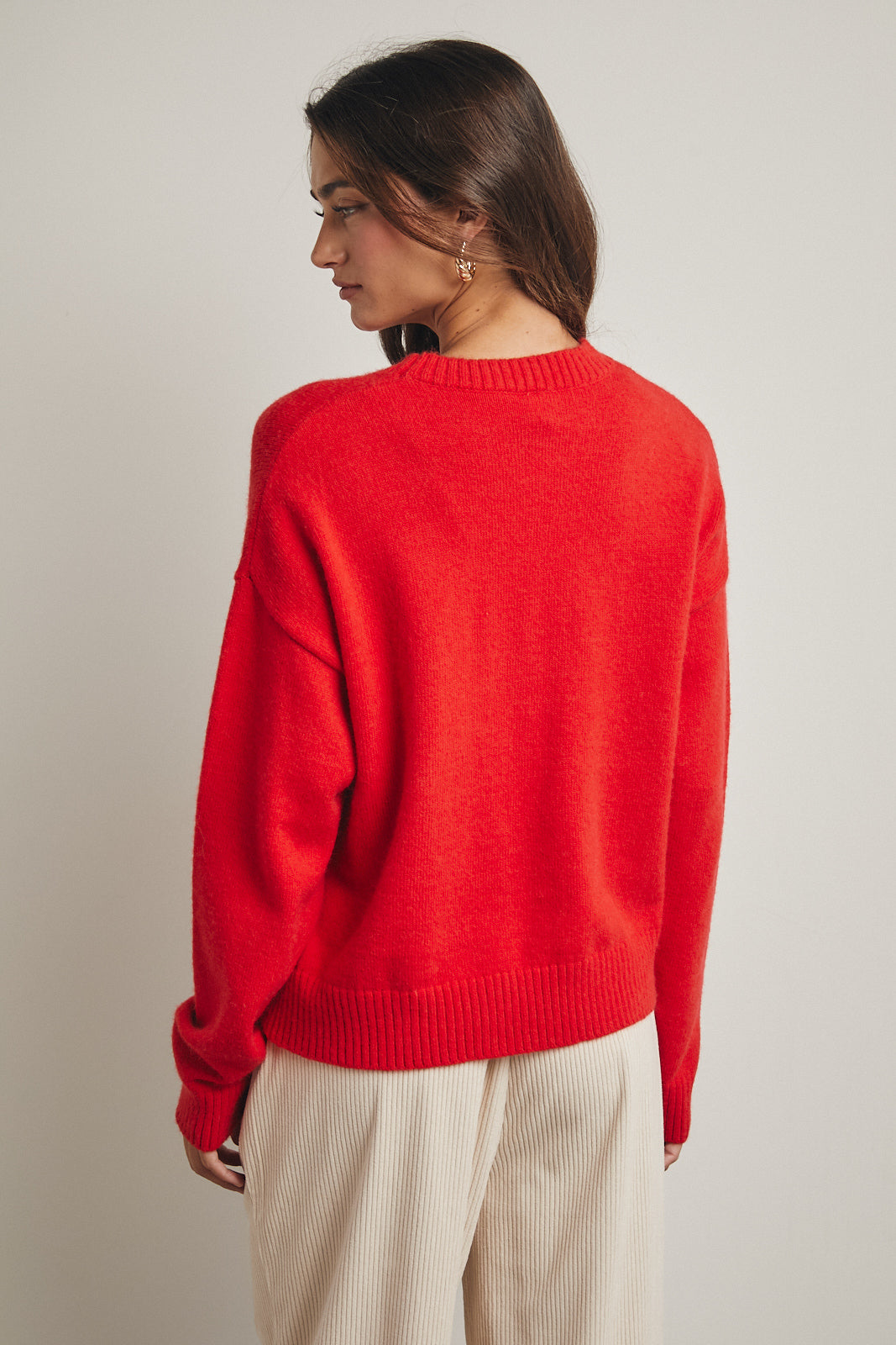 Wishlist Cable Knit Bow Sweater