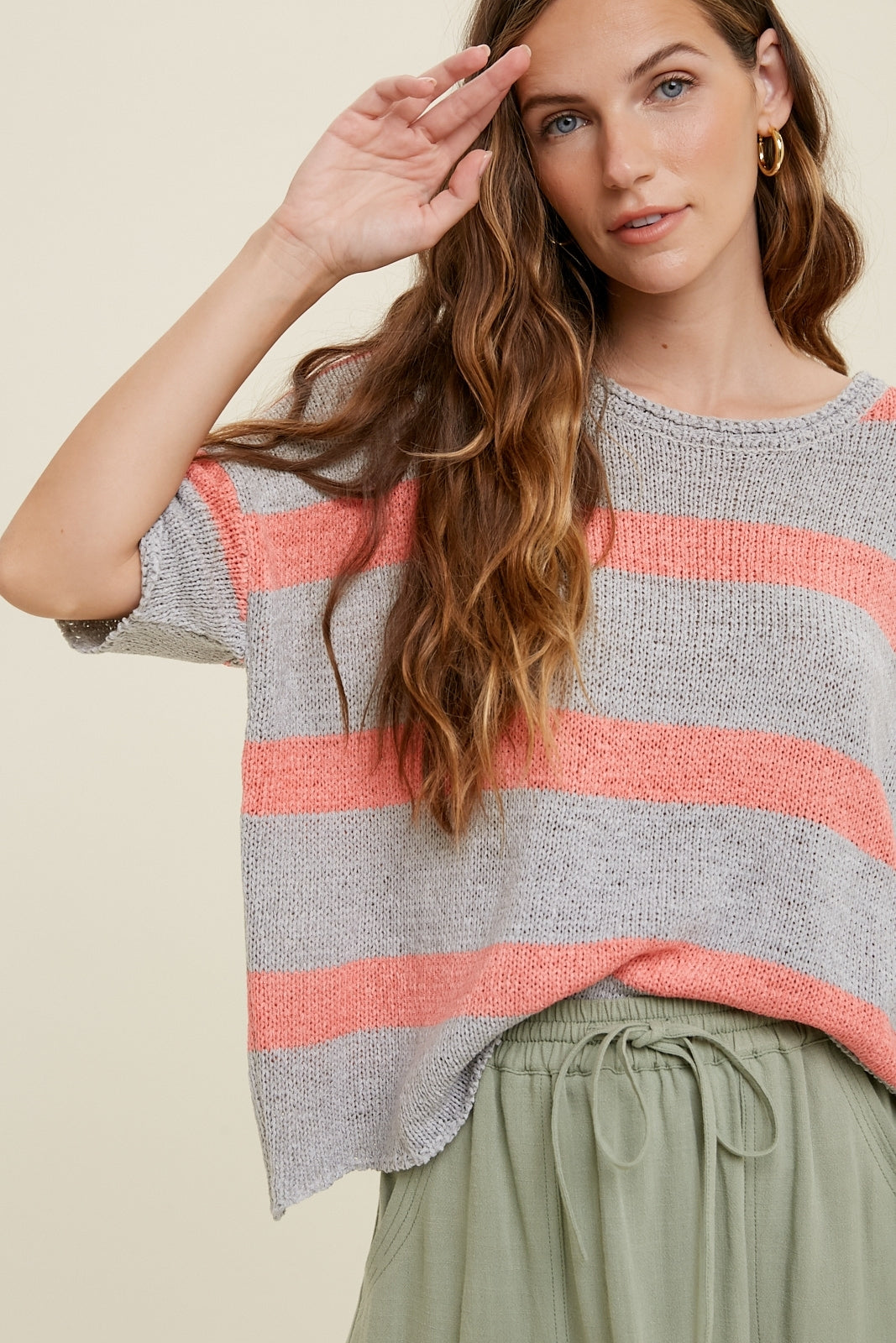 Sun Seeker Sweater Knit Top