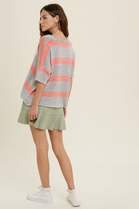 Sun Seeker Sweater Knit Top
