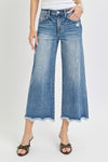 RISEN High Rise Cropped Flare Jeans