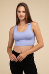 Scoop Ribbed Seamless Crop Top