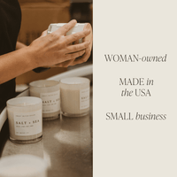 Sweet Water Decor Blackwood Cherry Soy Candle - White Jar - 11 oz