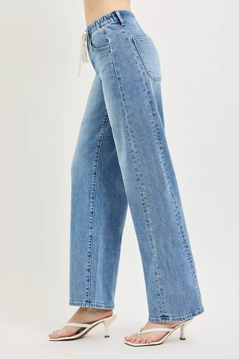 Risen High Rise Slouchy Barrel Jeans PG21753
