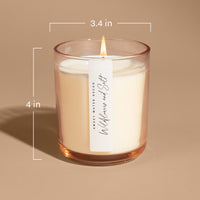 Sweet Water Decor Weekend Soy Candle - Tinted Glass Jar - 12 oz