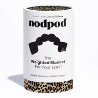 Leopard Nodpod Weighted Sleep Mask