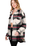 Oversized Bold Plaid Shacket