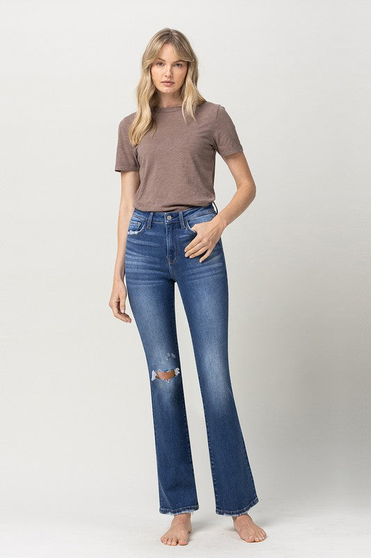 Flying Monkey Stretch High Rise Bootcut Jeans