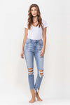 LOVERVET by Vervet Super High Rise Kick Flare Jeans