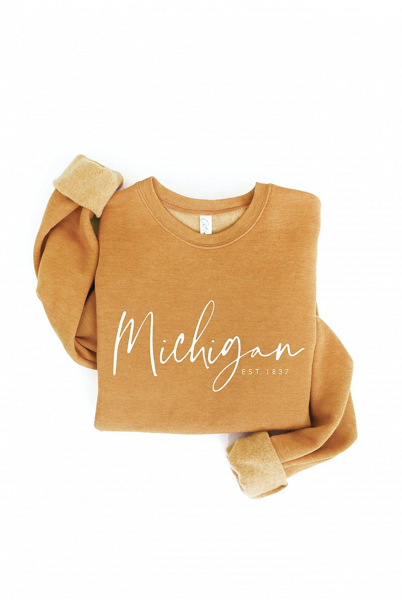 Michigan Graphic Fleece Sweatshirt 