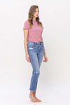 Flying Monkey Willing High Rise Slim Straight Jeans