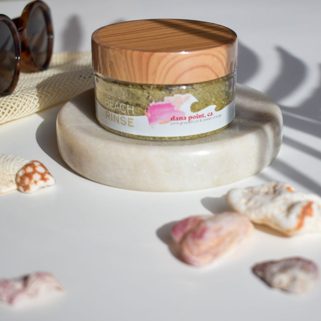 Dana Point Beach Rinse Bath Soak & Exfoliating Scrub