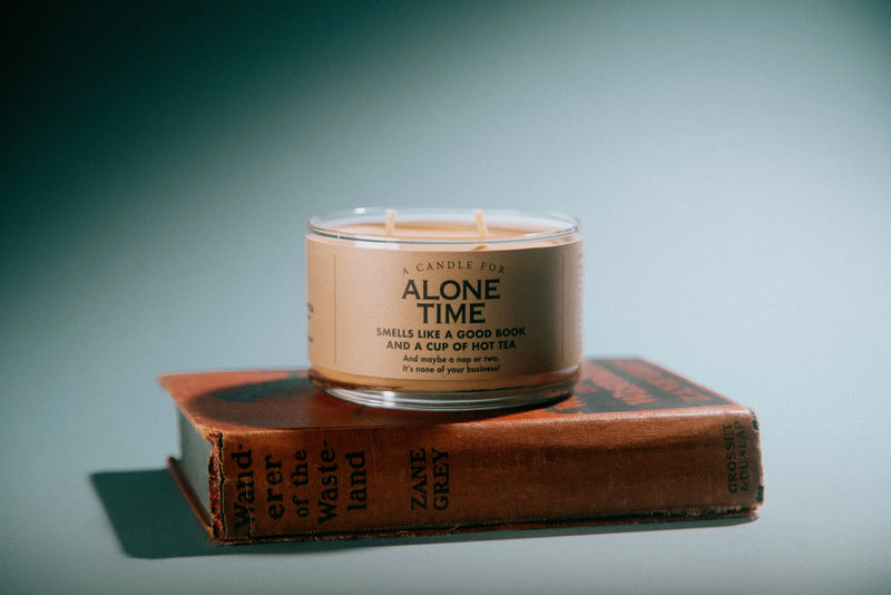 A Candle For Alone Time - Whiskey River Soap Co.