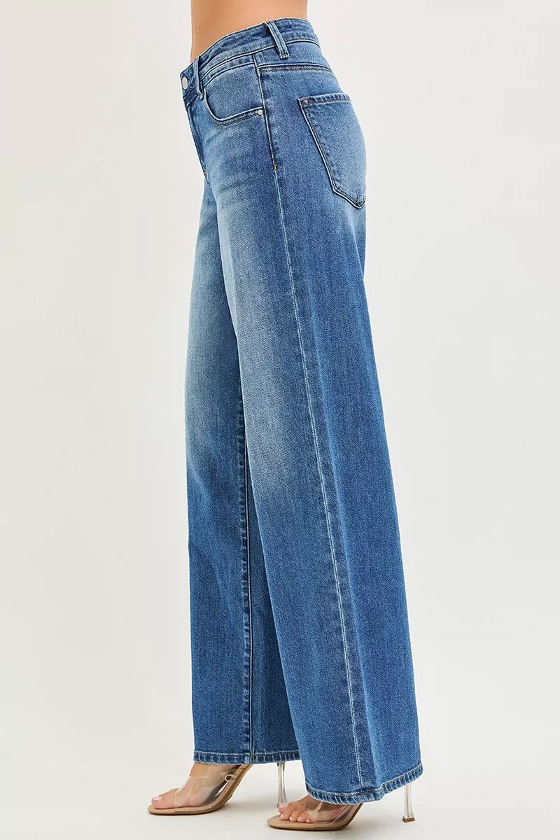 Risen High Rise Slouchy Baggy Jeans
