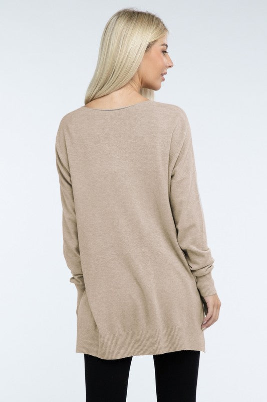 Stella High-Low Tunic Sweater