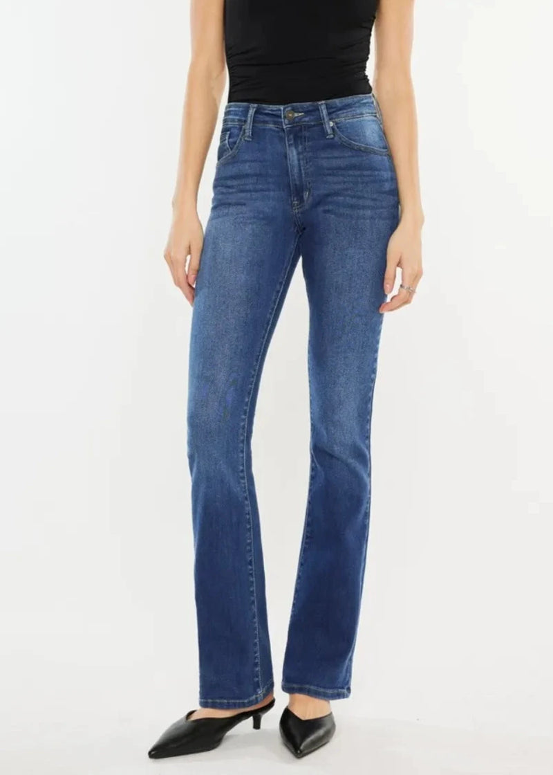 Kancan High Rise Slim Bootcut Jeans