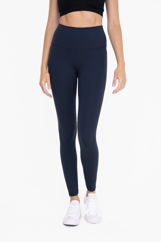 Tapered Band Essential High Waist Leggings