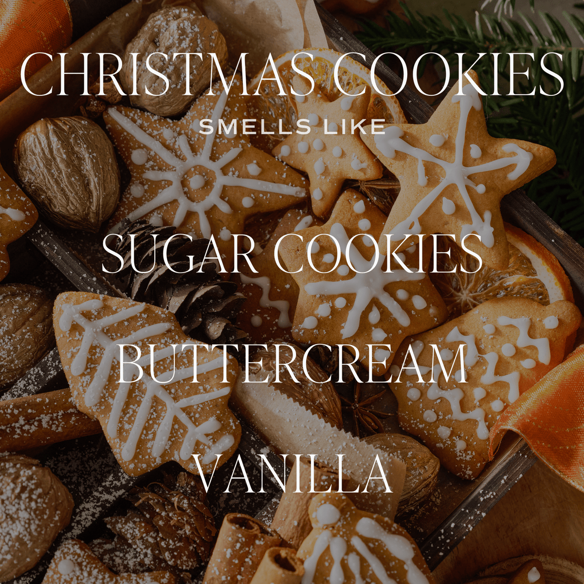 Christmas Cookies Soy Candle Description