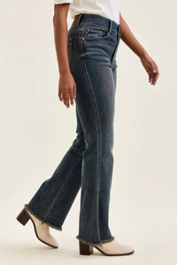 Judy Blue High Rise Daisy Double Button Bootcut Jeans 82734