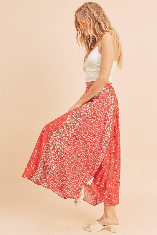 Melanie Petite Floral Skirt