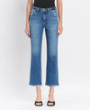 VERVET High Rise Ankle Straight Jeans