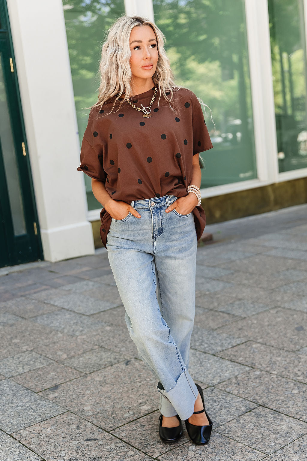 Ampersand Avenue Boyfriend Tee - On Point
