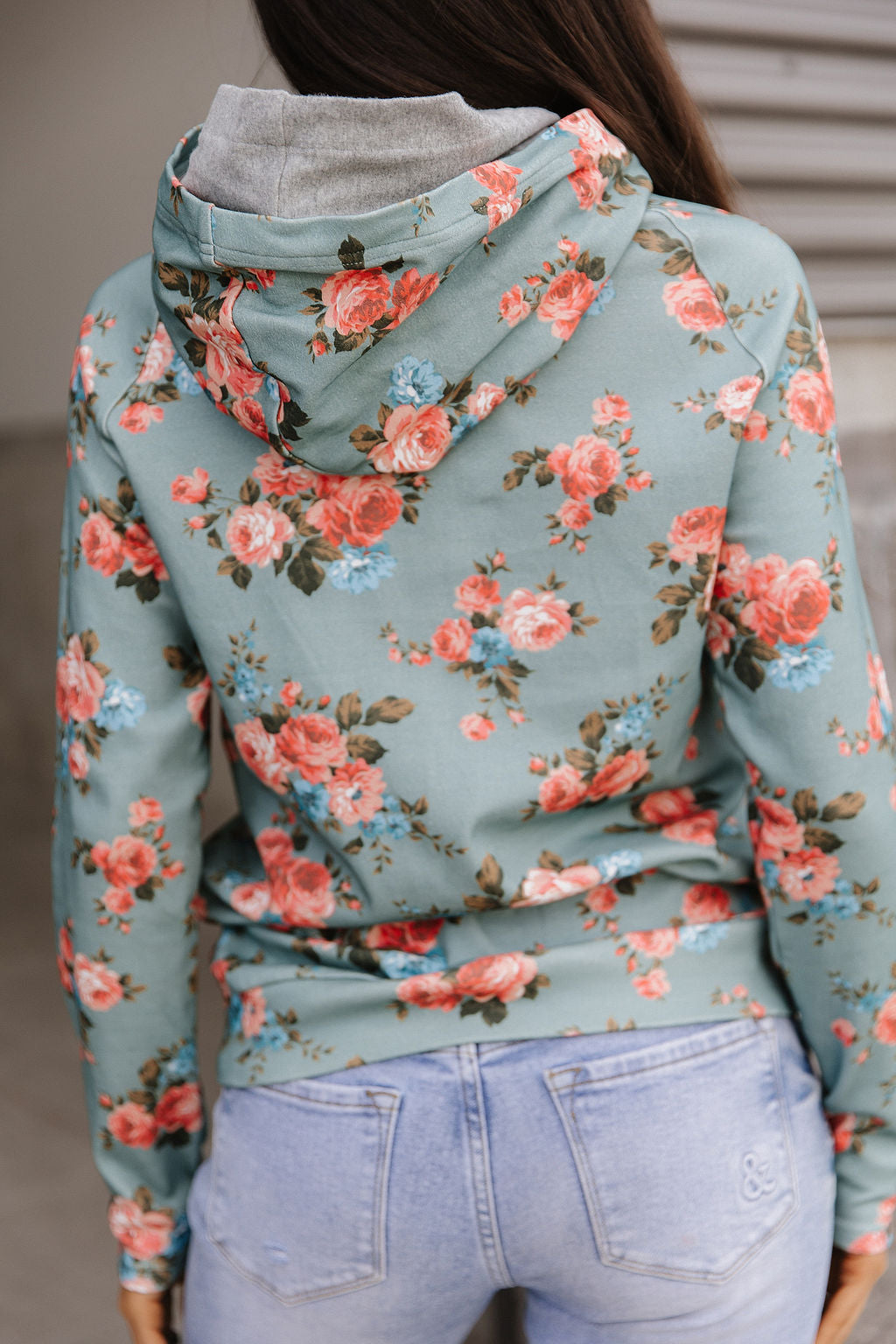 Ampersand Avenue DoubleHood™ Sweatshirt - Blue Skies Ahead