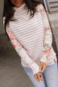Ampersand Avenue DoubleHood™ Sweatshirt - Blossom Breeze