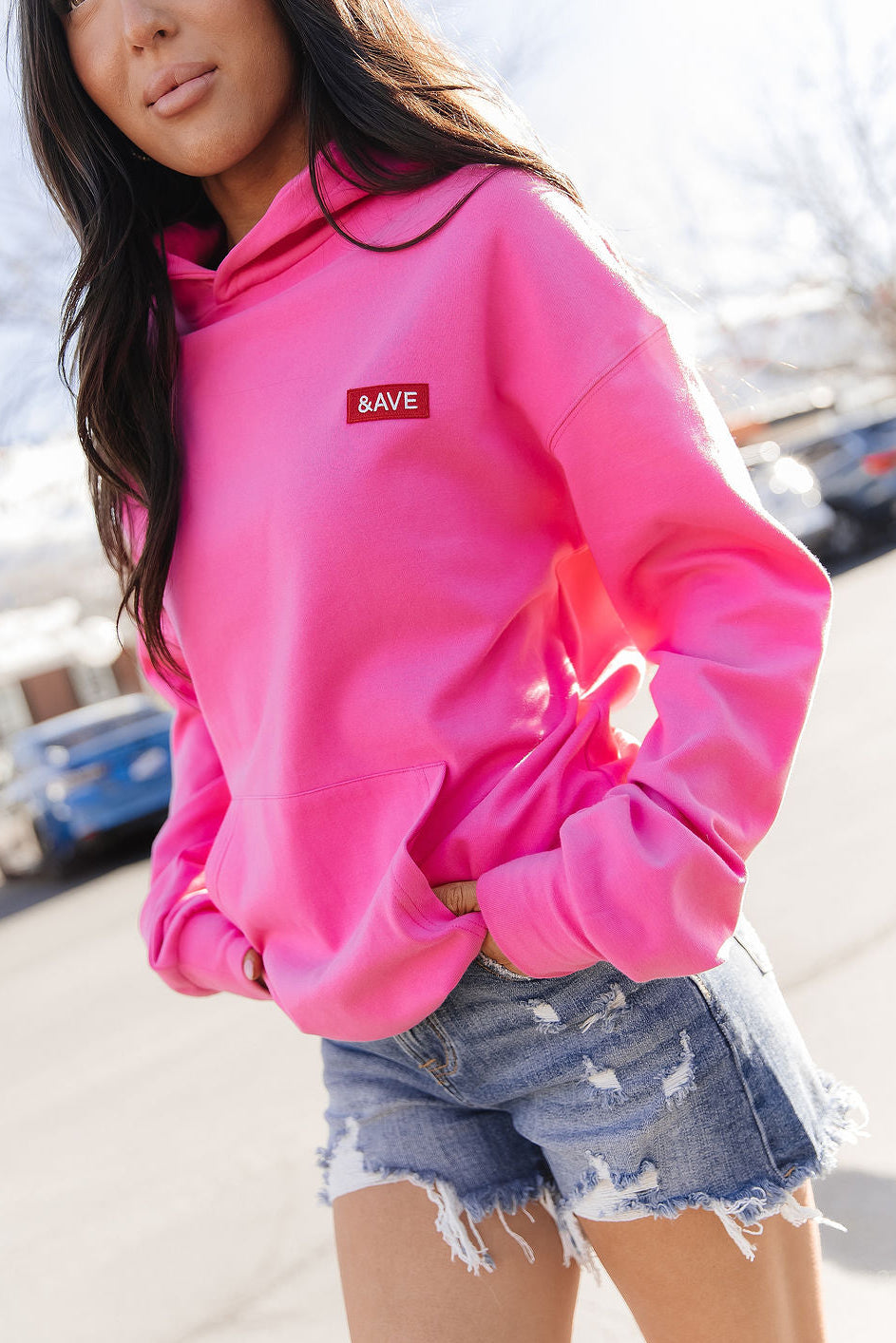 Ampersand Avenue University Hoodie - Star Girl