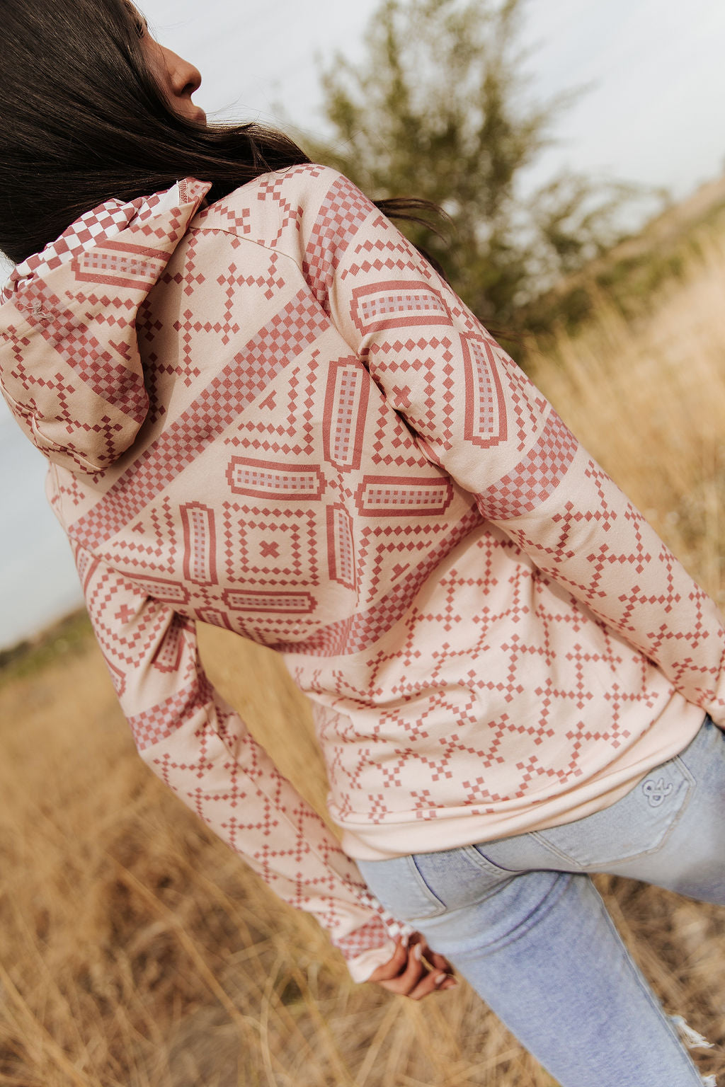 Ampersand Avenue DoubleHood™ Sweatshirt - Prairie Princess