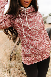 Ampersand Avenue DoubleHood™ Sweatshirt - Cowboy Kisses