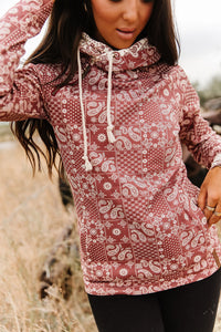 Ampersand Avenue DoubleHood™ Sweatshirt - Cowboy Kisses