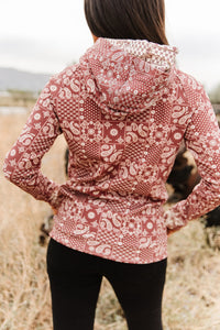 Ampersand Avenue DoubleHood™ Sweatshirt - Cowboy Kisses