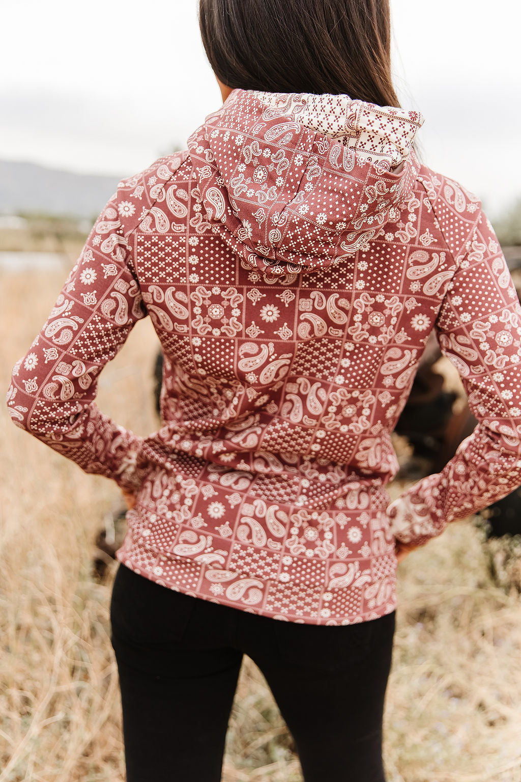 Ampersand Avenue DoubleHood™ Sweatshirt - Cowboy Kisses