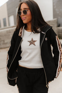 Ampersand Avenue Comfort Zone Full Zip Sweatshirt - Fearless & Free