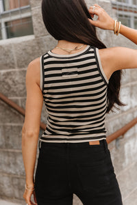 Ampersand Avenue Stripe Tank - Milan