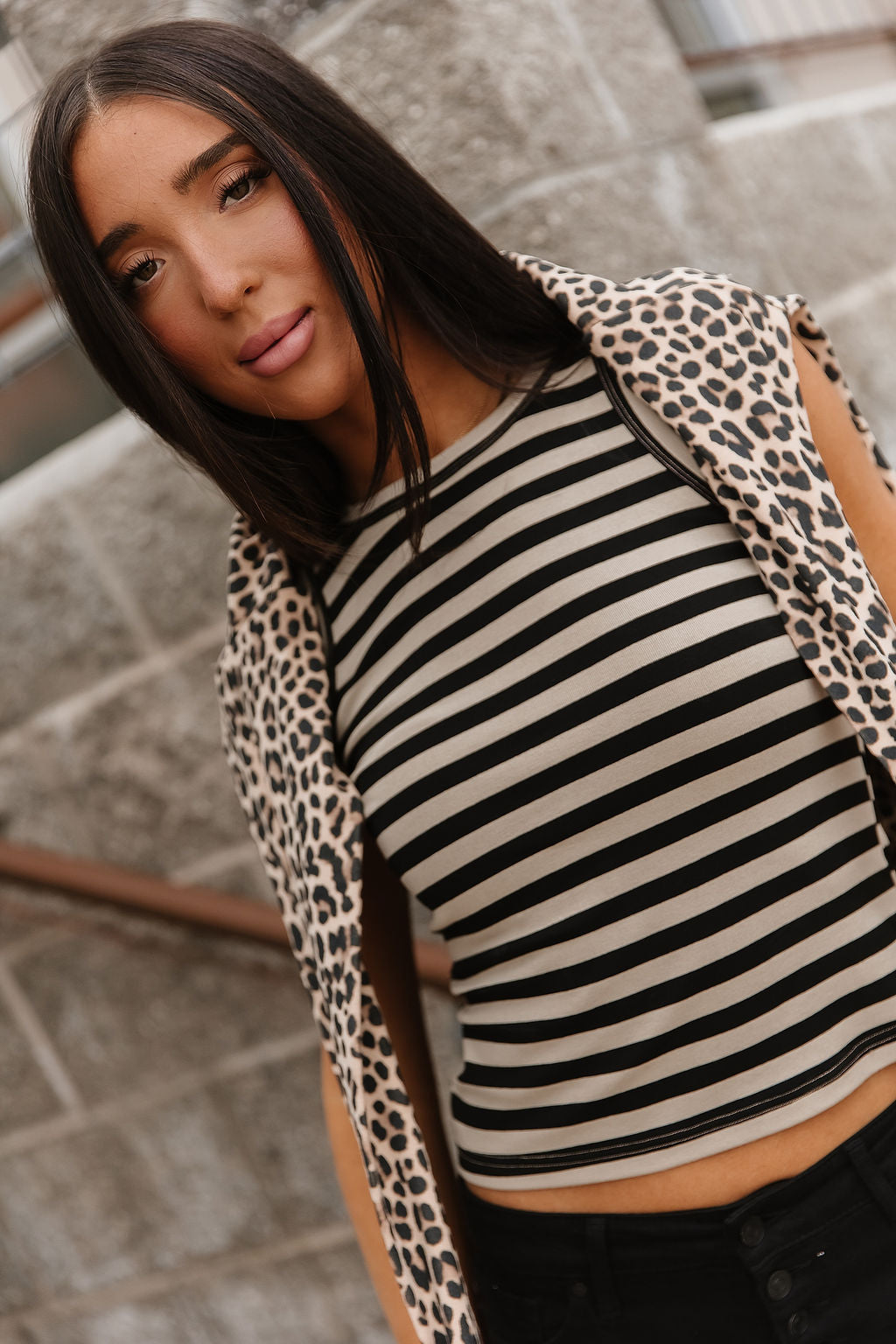 Ampersand Avenue Stripe Tank - Milan