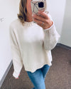 Celeste Chenille Sweater - Cream