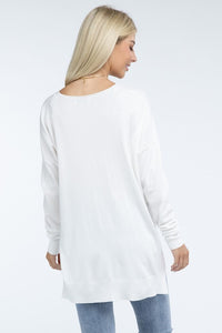 Stella High-Low Tunic Sweater