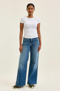 Judy Blue High Rise Retro Wide Leg Jeans