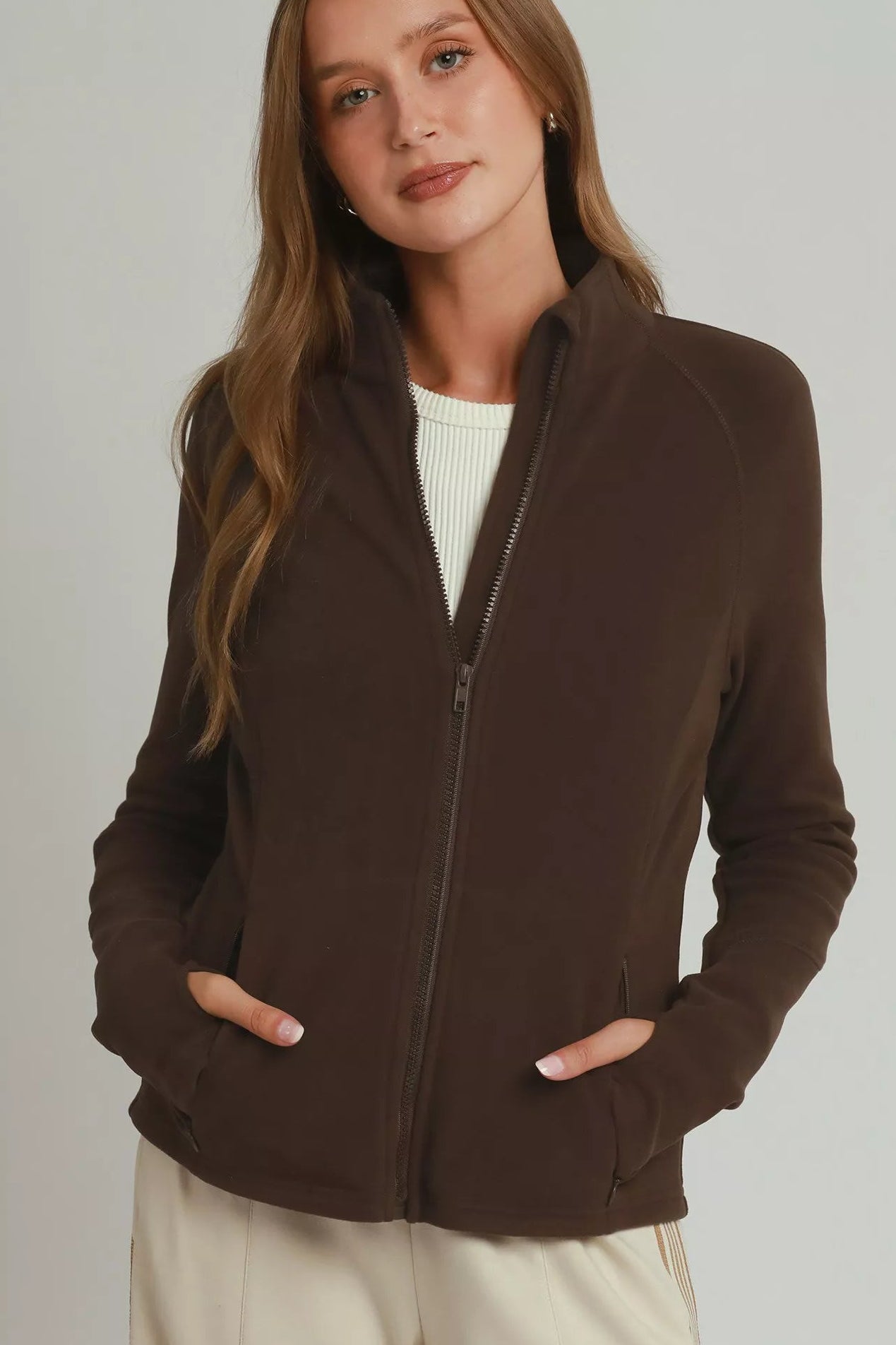 Umgee Performance Fleece Full Zip Jacket 