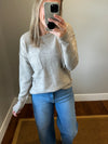 Round Neck Melange Sweater