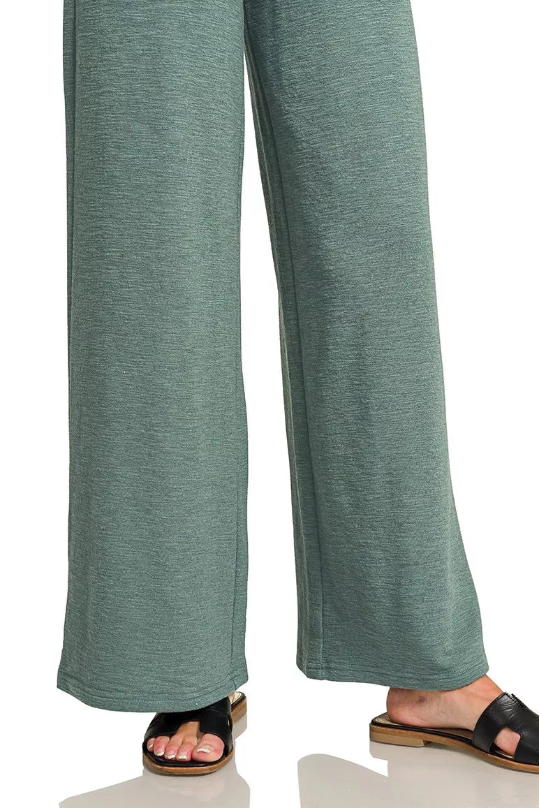 Cotton Slub Short Sleeve Tee and Pants Set