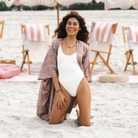 Lotus and Luna Yao Print Kimono