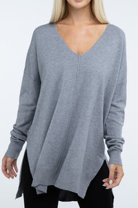 Stella High-Low Tunic Sweater