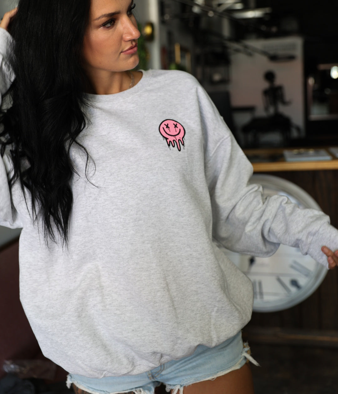 It's Fine, I'm Fine, Everything's Fine Graphic Sweatshirt