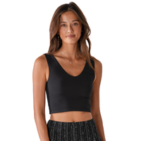 Lotus and Luna Onyx Restore Ribbed Tank