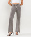 VERVET Smokey Olive 90's Vintage High Rise Flare Jeans